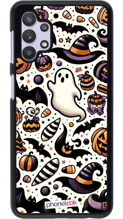 Coque Samsung Galaxy A32 5G - Halloween 2024 Cute Pattern