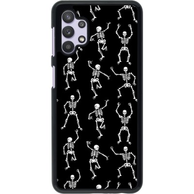 Coque Samsung Galaxy A32 5G - Halloween 2024 dancing skeleton