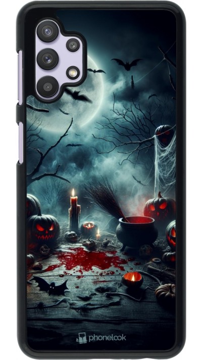 Coque Samsung Galaxy A32 5G - Halloween 2024 Dark Moon