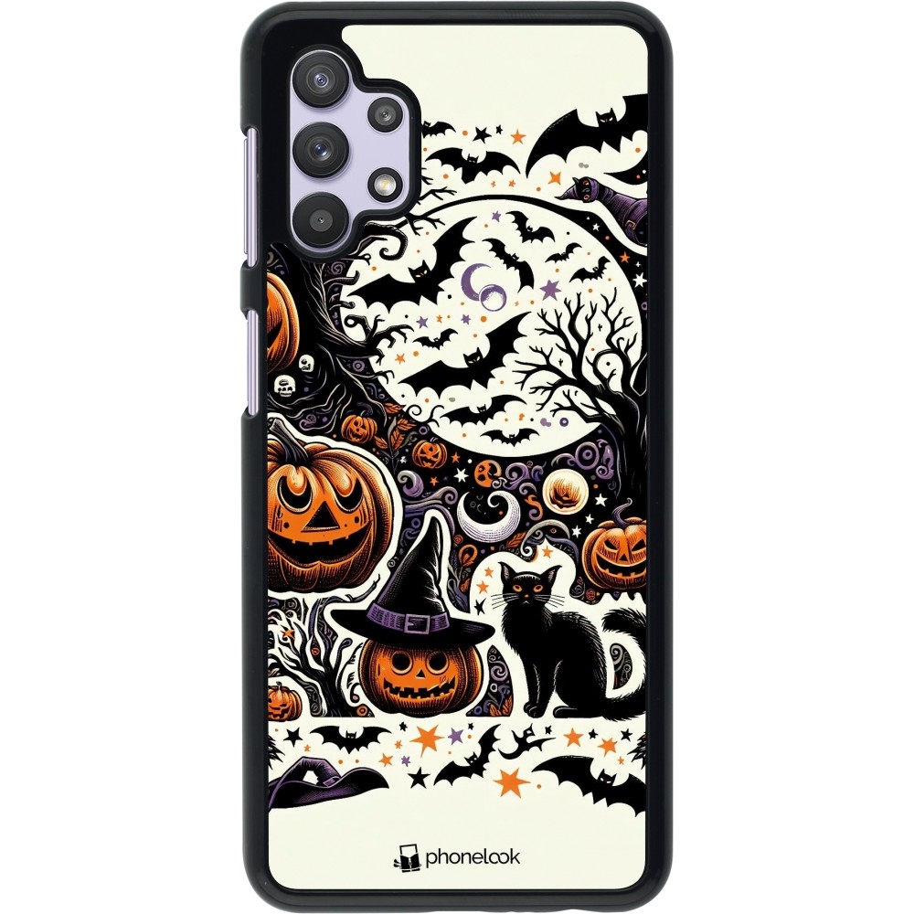 Coque Samsung Galaxy A32 5G - Halloween 2024 Haunt