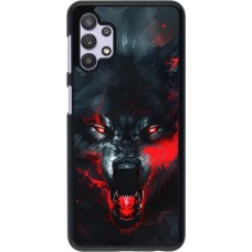 Samsung Galaxy A32 5G Case Hülle - Halloween 2024 mad werewolf