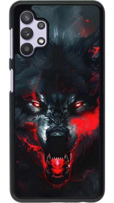 Coque Samsung Galaxy A32 5G - Halloween 2024 mad werewolf