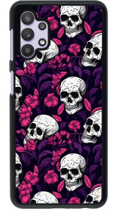 Coque Samsung Galaxy A32 5G - Halloween 2024 romantic skulls