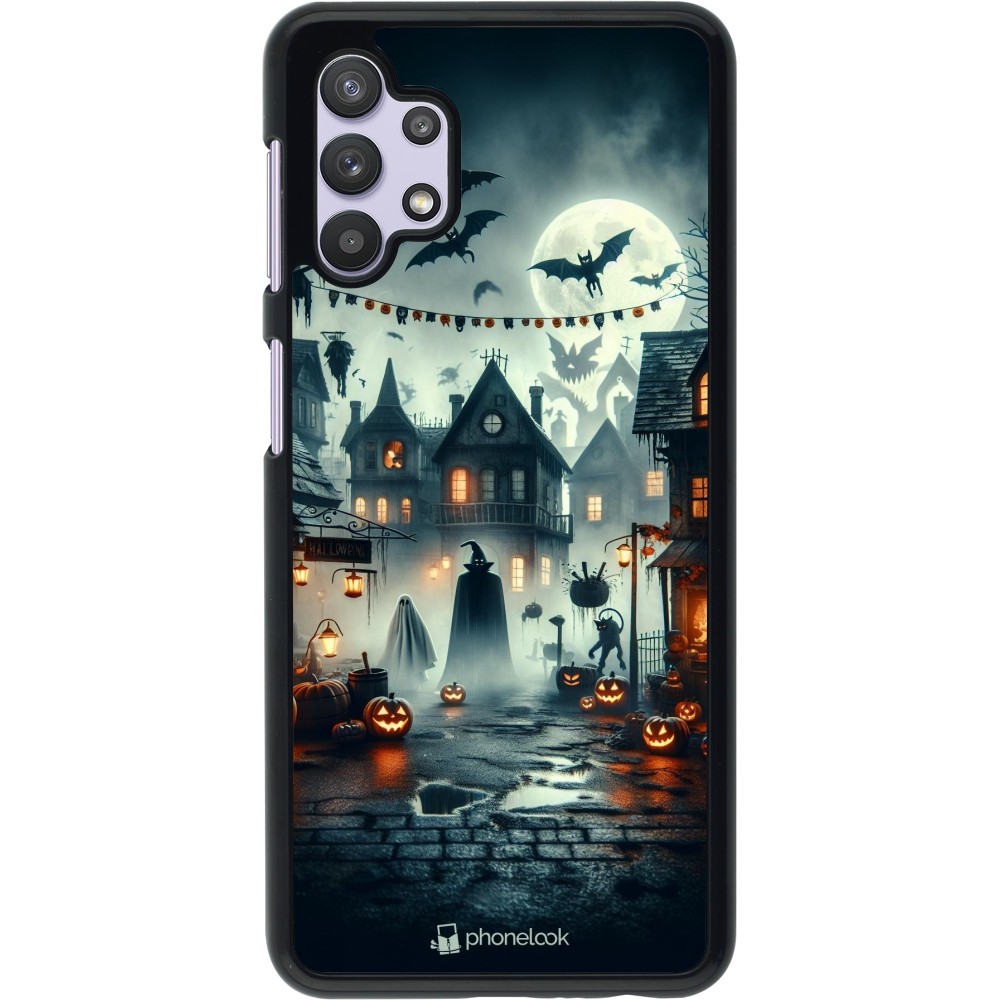 Coque Samsung Galaxy A32 5G - Halloween Spookville