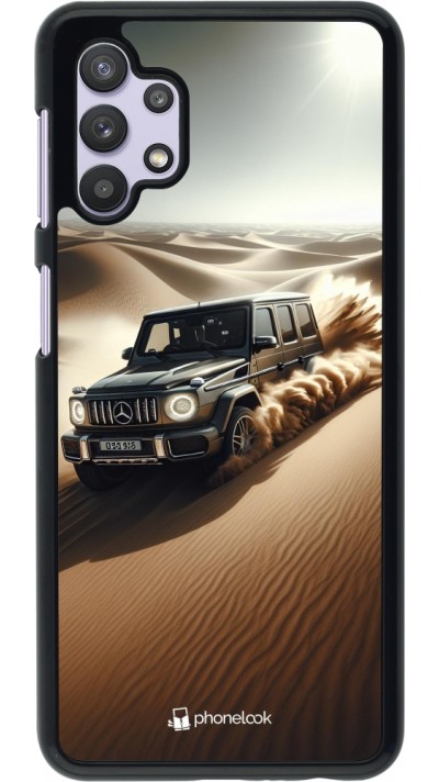 Coque Samsung Galaxy A32 5G - Mercedes G Drift Desert