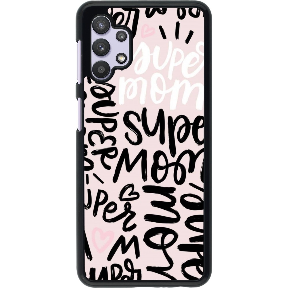 Samsung Galaxy A32 5G Case Hülle - Mom 2024 Super mom