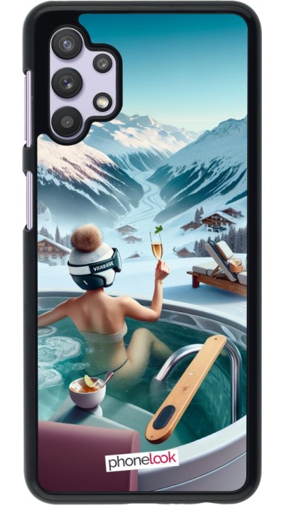 Coque Samsung Galaxy A32 5G - Montagne Glamour Jacuzzi