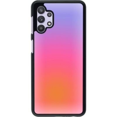 Coque Samsung Galaxy A32 5G - Orange Pink Blue Gradient