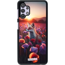 Coque Samsung Galaxy A32 5G - Renard pourpre au crépuscule