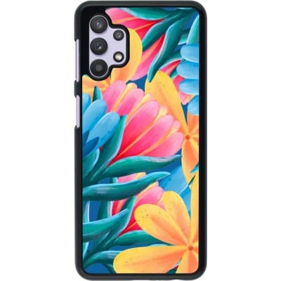 Coque Samsung Galaxy A32 5G - Spring 23 colorful flowers