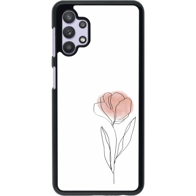 Coque Samsung Galaxy A32 5G - Spring 23 minimalist flower