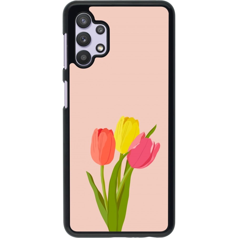 Coque Samsung Galaxy A32 5G - Spring 23 tulip trio