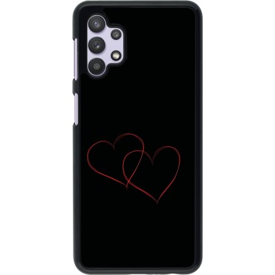 Coque Samsung Galaxy A32 5G - Valentine 2023 attached heart