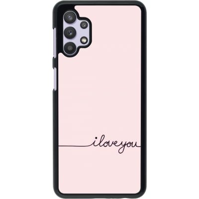 Coque Samsung Galaxy A32 5G - Valentine 2023 i love you writing