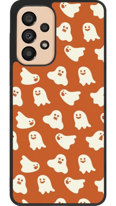 Coque Samsung Galaxy A33 5G - Silicone rigide noir Autumn 2024 mini ghosts