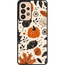 Coque Samsung Galaxy A33 5G - Silicone rigide noir Autumn 2024 nature