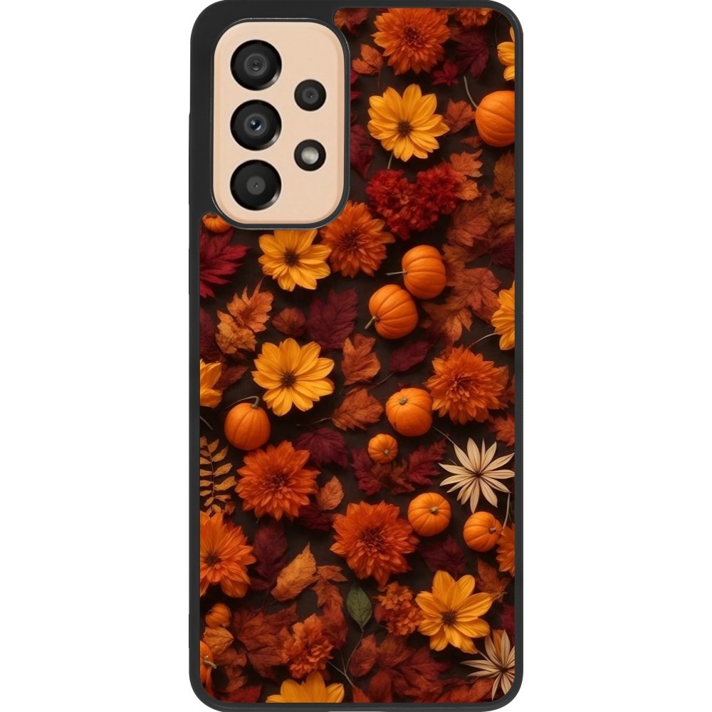 Coque Samsung Galaxy A33 5G - Silicone rigide noir Autumn 2024 potpourri