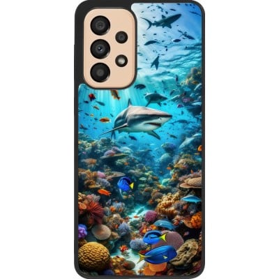 Coque Samsung Galaxy A33 5G - Silicone rigide noir Bora Bora Mer et Merveilles