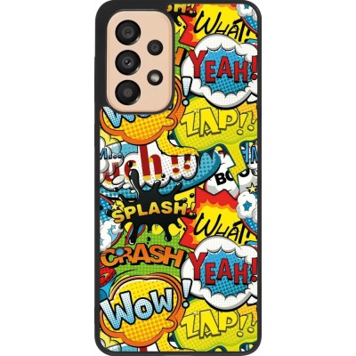 Coque Samsung Galaxy A33 5G - Silicone rigide noir Cartoons slogans