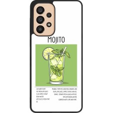 Coque Samsung Galaxy A33 5G - Silicone rigide noir Cocktail recette Mojito