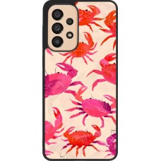 Coque Samsung Galaxy A33 5G - Silicone rigide noir Crabs Paint