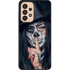 Hülle Samsung Galaxy A33 5G - Silikon schwarz Halloween 18 19