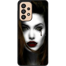 Coque Samsung Galaxy A33 5G - Silicone rigide noir Halloween 2023 gothic vampire