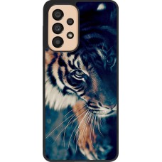 Coque Samsung Galaxy A33 5G - Silicone rigide noir Incredible Lion