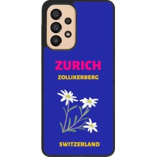 Coque Samsung Galaxy A33 5G - Silicone rigide noir Pop Summer Destination Zurich