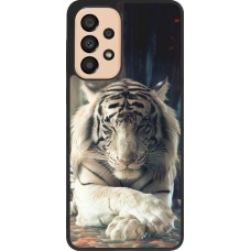 Hülle Samsung Galaxy A33 5G - Silikon schwarz Zen Tiger