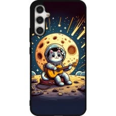 Coque Samsung Galaxy A34 5G - Silicone rigide noir AstroCat RockLune