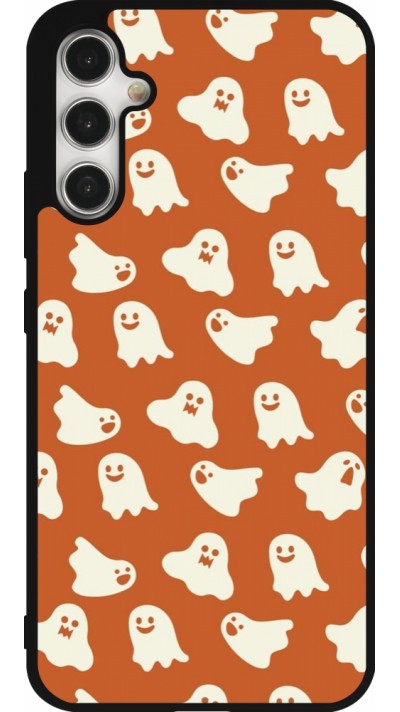 Coque Samsung Galaxy A34 5G - Silicone rigide noir Autumn 2024 mini ghosts