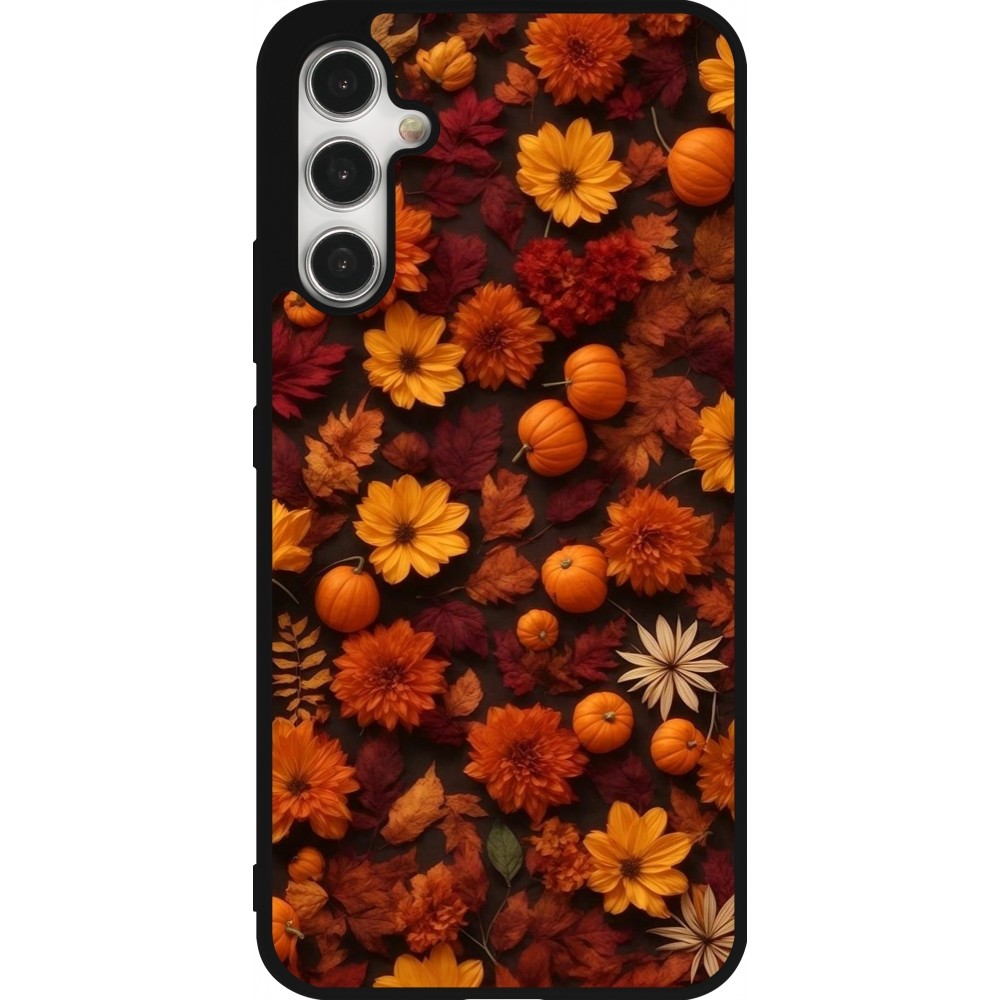 Coque Samsung Galaxy A34 5G - Silicone rigide noir Autumn 2024 potpourri