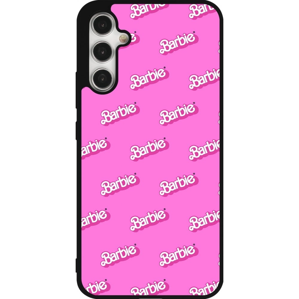 Coque Samsung Galaxy A34 5G - Silicone rigide noir Barbie Pattern