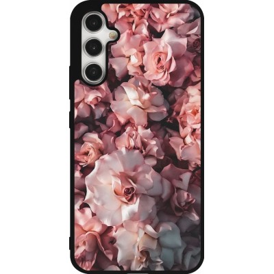 Coque Samsung Galaxy A34 5G - Silicone rigide noir Beautiful Roses