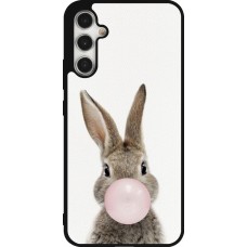 Samsung Galaxy A34 5G Case Hülle - Silikon schwarz Easter 2023 bubble gum bunny