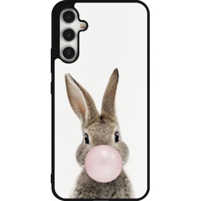 Coque Samsung Galaxy A34 5G - Silicone rigide noir Easter 2023 bubble gum bunny