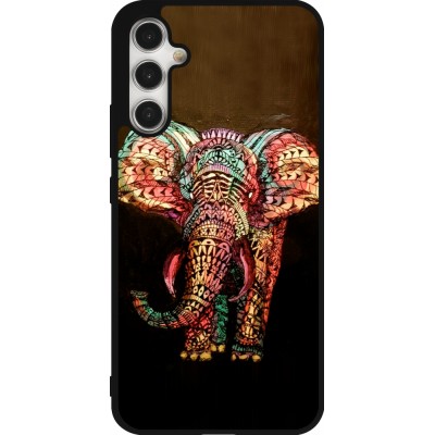 Coque Samsung Galaxy A34 5G - Silicone rigide noir Elephant 02