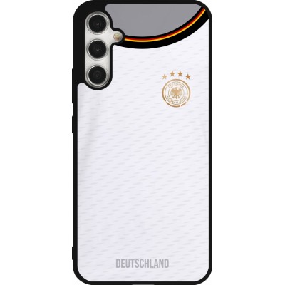 Coque Samsung Galaxy A34 5G - Silicone rigide noir Maillot de football Allemagne 2022 personnalisable