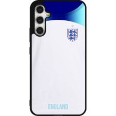 Coque Samsung Galaxy A34 5G - Silicone rigide noir Maillot de football Angleterre 2022 personnalisable