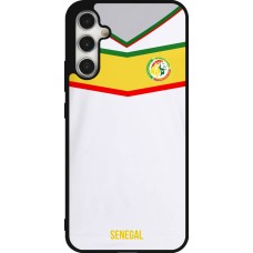 Coque Samsung Galaxy A34 5G - Silicone rigide noir Maillot de football Senegal 2022 personnalisable