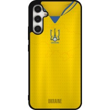 Coque Samsung Galaxy A34 5G - Silicone rigide noir Maillot de football Ukraine