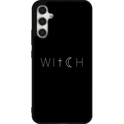 Coque Samsung Galaxy A34 5G - Silicone rigide noir Halloween 22 witch word