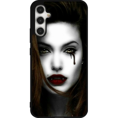 Coque Samsung Galaxy A34 5G - Silicone rigide noir Halloween 2023 gothic vampire