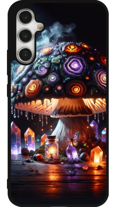 Coque Samsung Galaxy A34 5G - Silicone rigide noir Halloween Potion Magic