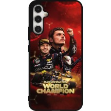 Coque Samsung Galaxy A34 5G - Silicone rigide noir Max Verstappen Champion 2023