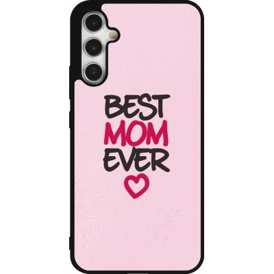 Coque Samsung Galaxy A34 5G - Silicone rigide noir Mom 2023 best Mom ever pink