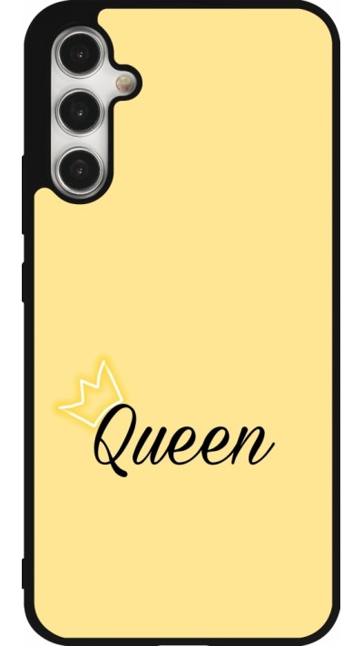 Coque Samsung Galaxy A34 5G - Silicone rigide noir Mom 2024 Queen