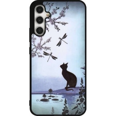 Coque Samsung Galaxy A34 5G - Silicone rigide noir Spring 19 12