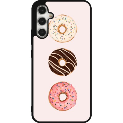 Coque Samsung Galaxy A34 5G - Silicone rigide noir Spring 23 donuts